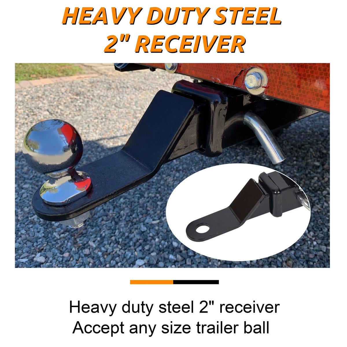 Rear Cart 2" Hitch Trailer Hitch Rear Yamaha Receiver Receiver Receiver Club EZGO Seat Kit Golf Universal Hitch Trailer Car