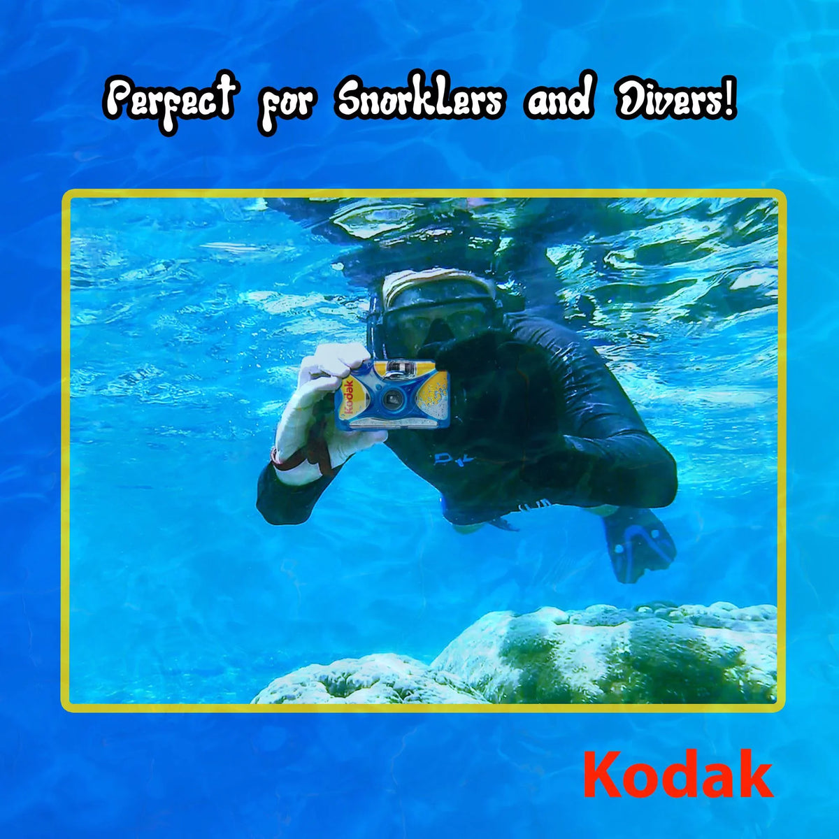 and Sport Kodak Waterproof Use Pack With Strap 2 Camera Floating Single Cloth