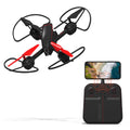 Controlled Camera, Mach Wireless IMAGE Stream Remote Assisted with Landing, and 2.4GHz Drone RC with Quadcopter 10inch Rechargeable SHARPER