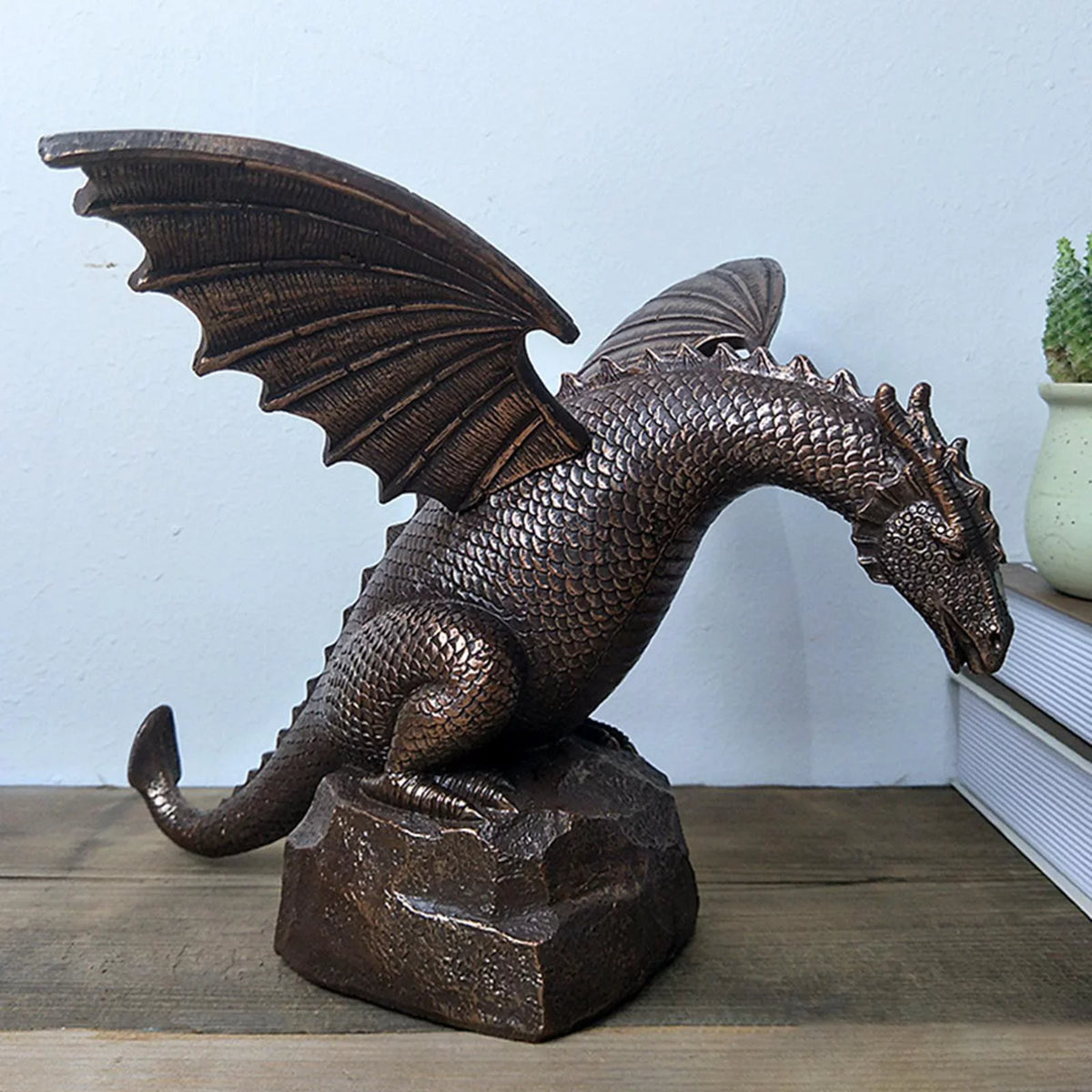 Shape Sculpture, Garden Decor Sculpture Outdoor Creative fountain Decorative Waterscape Statue Dragon Dragon Decoration