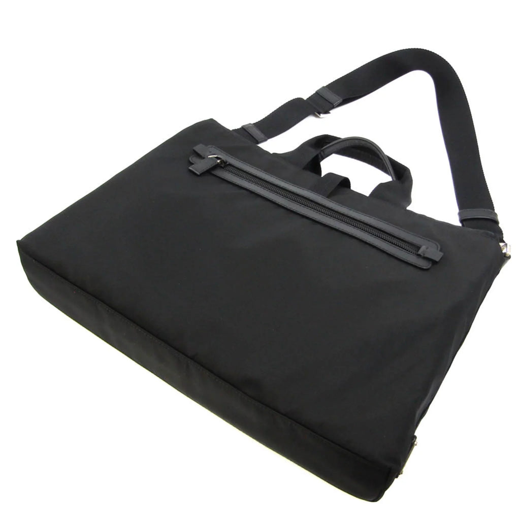 Bag (Good) Shoulder Prada Leather,Nylon Women,Men Pre-Owned