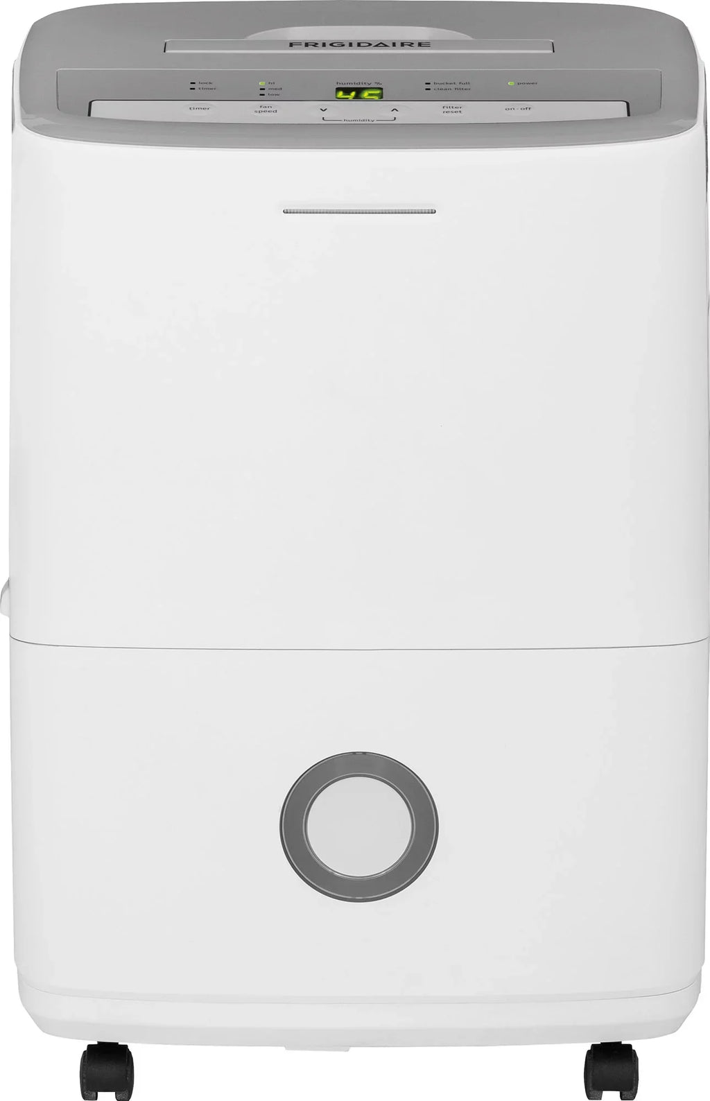 Frigidaire Control, Dehumidifier White w/ 70-Pint Humidity Effortless