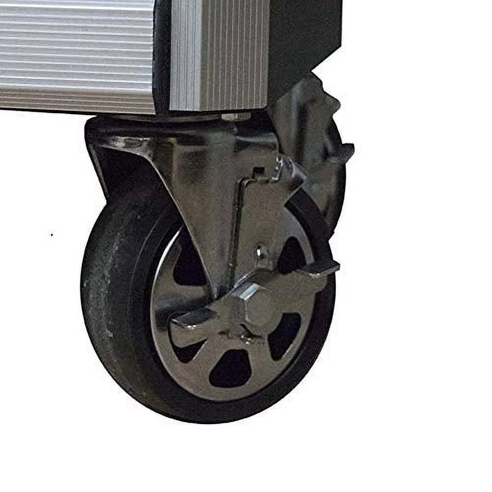 W/ 27"" Cart Top Tool Sliding BK06022704 2-Drawer Homak