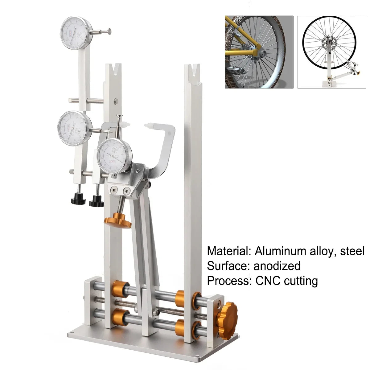 Tools Professional Repair With Truing Wheel Indicator Gauge Set Bicycle Road MTB Adjustment TABODD Rims Wheel Bike Dial Stand