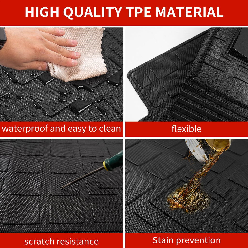 Back Trunk with TPE Seat Cover Seat Cherokee Cherokee 2019-2023 Weather Liner Back All Cover Mat 2022 Protector (Backrest Mat Cargo Jeep Cargo Mats) Accessories Compatible