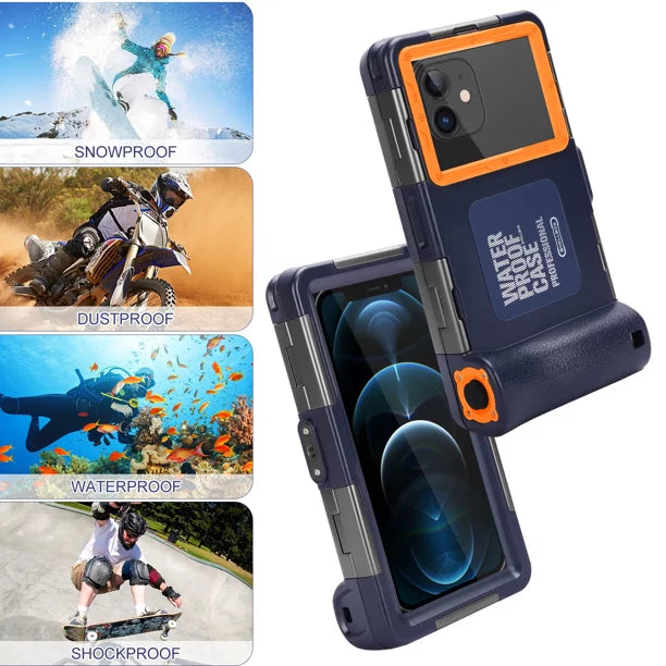 LCD Photo Surfing for Housing And Up XA1 Lanyard [15m/50ft] Video Snorkeling UrbanX Case Xperia Professional Protective Waterproof to Phones 6.9 Underwater all Diving Swimming with Sony Inch