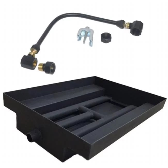 Natural Burner Powder Kit, Coated 21 in. Island Gas