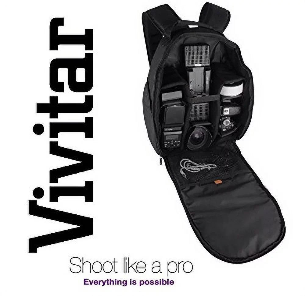 Case Pro D500 For Nikon Backpack Vivitar Camera Bag D7500 D5600 Case Deluxe