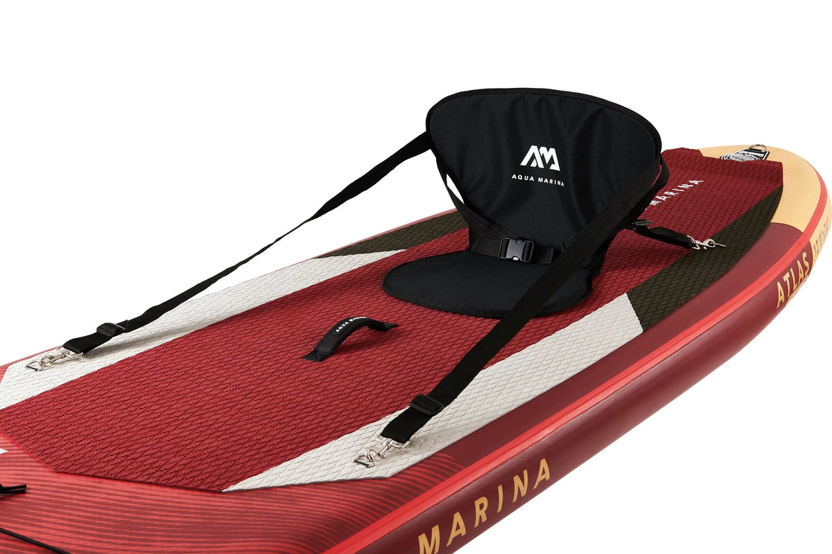 & SUP Safety ATLAS Inflatable - including Board Paddle Package, Paddle, Up 12'0" Stand Pump Harness Marina Carry Aqua Fin, - Bag,
