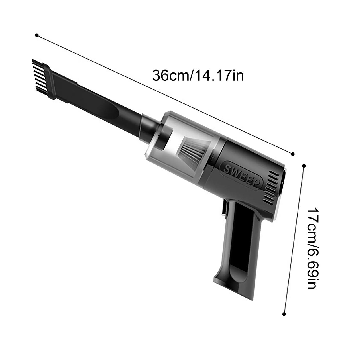 for Mini Cleaner, Powerful Car Cleaning Vacuum Interior and K-7 () Suction Car Vacuum Wireless Portable Home