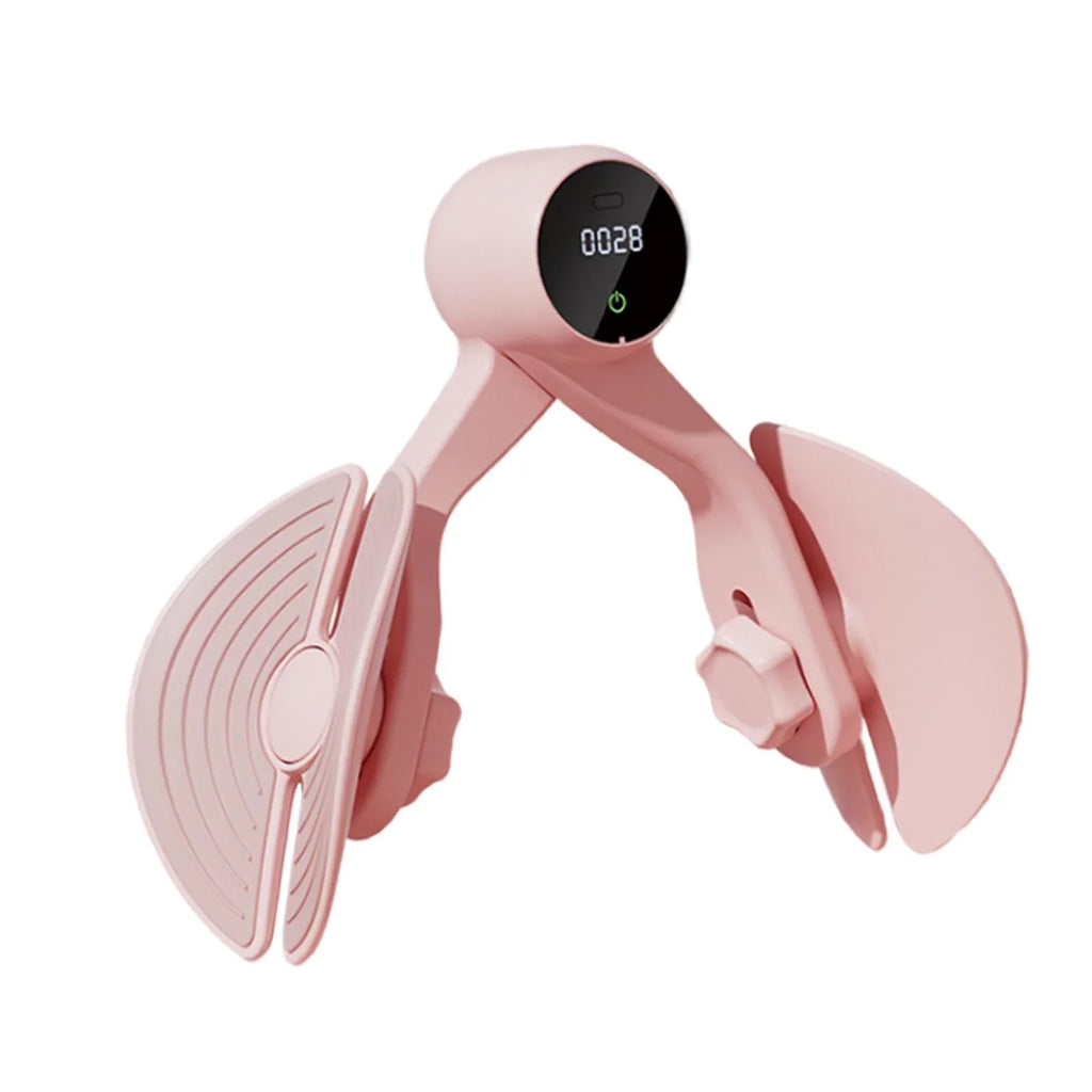 Compact, Thigh with Exerciser, Workout Trainer Strengthening, Muscle Exerciser Thigh Trimmer Gym Thigh Pink Hip Counter, Hip Home Inner Leg Machine