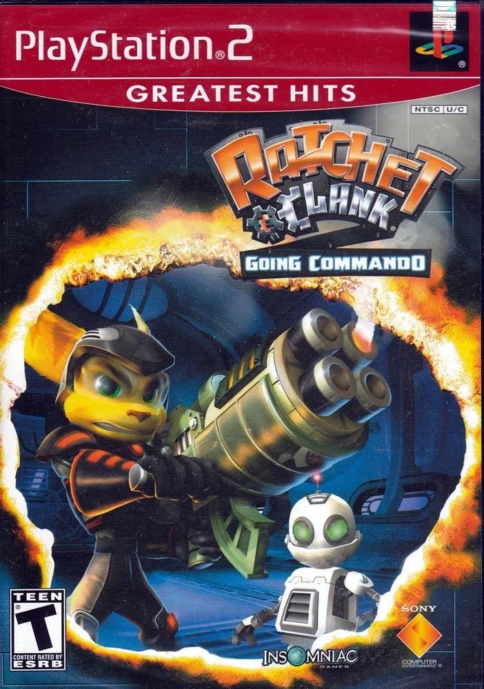 New - Playstation (PS2) & Going Ratchet Commando - 2 Still Clank For Sealed &