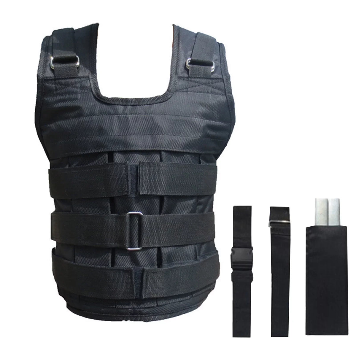 Set Adjustable Yoga Weighted Vest Wooden and Running Dice Fitness ZiSUGP Training for Effective