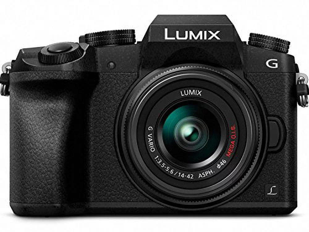 G7 PANASONIC 4K Dual Mirrorless DMC-G7WK Bundle LUMIX Lens Digital Camera