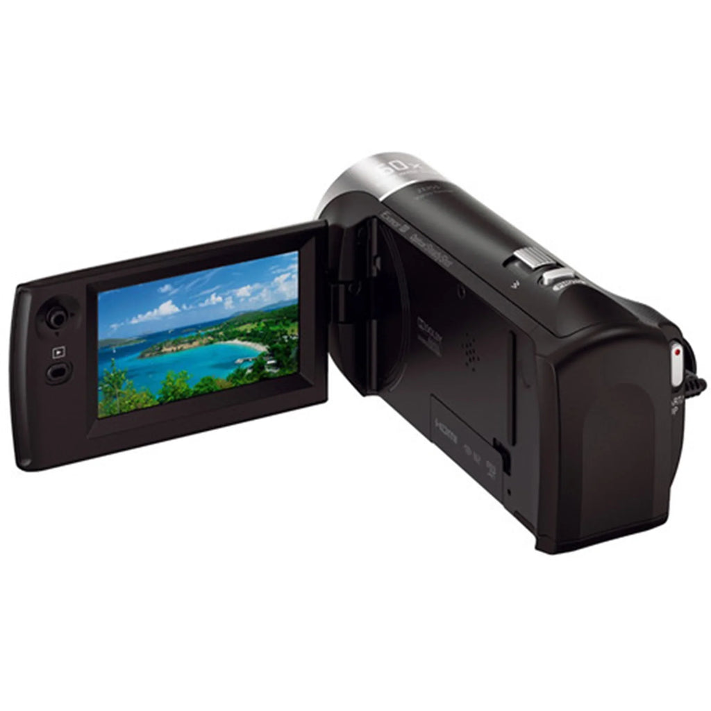 32GB Recording Bundle Sony HD + Tripod Camcorder Memory ZeeTech with Case Video Handycam Card SD HDR-CX405 + Micro Accessory +
