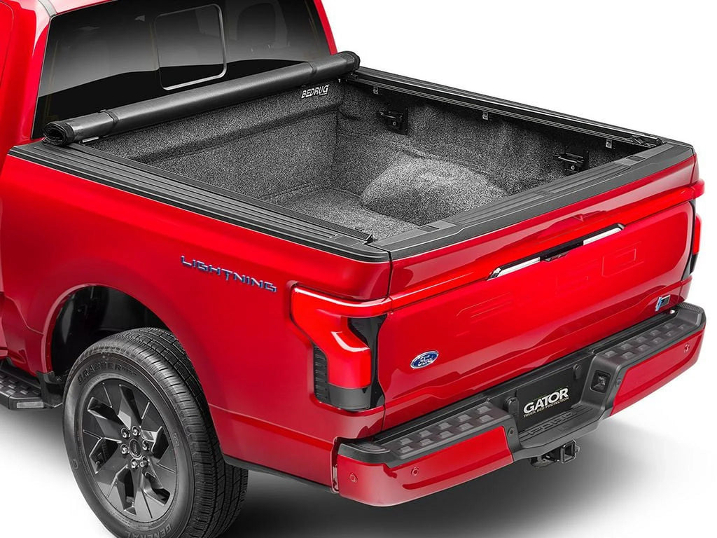 Bed Toyota by Cover Gator with Tonneau Roll-Up Tundra RealTruck Rail Deck w/ Compatible System SRX 5'7" 2022-2024