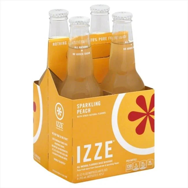 Peach -Pack Btl of Sparkling 6