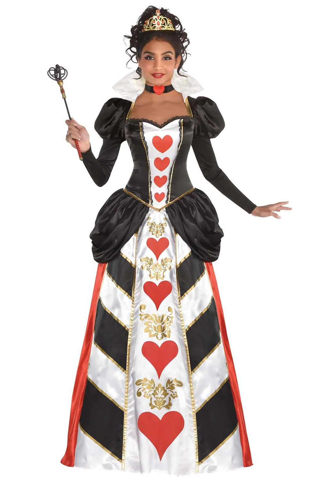 Costume (Large) Red Regal Queen Adult
