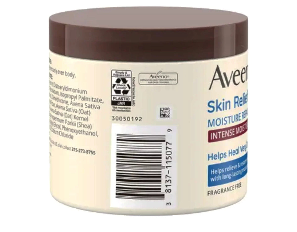 Aveeno Ounce Relief Skin 11 Cream, Moisturizing
