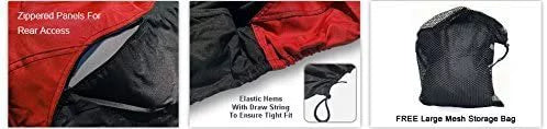 '- Straps Trailerable All Includes - Rays, Ski UV Sun, - Covers and Trailer RED/ More! Protects for Jet Weatherproof from Rain, EXR Yamaha Storage and Weather Bag Color 2021 -