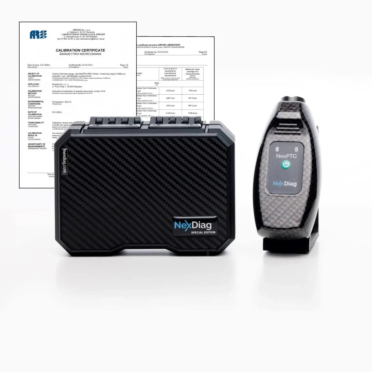 NexPTG Measurement Paint Automotive Vehicle Carbon Tool Calibration for HogoR NexDiag with Pro