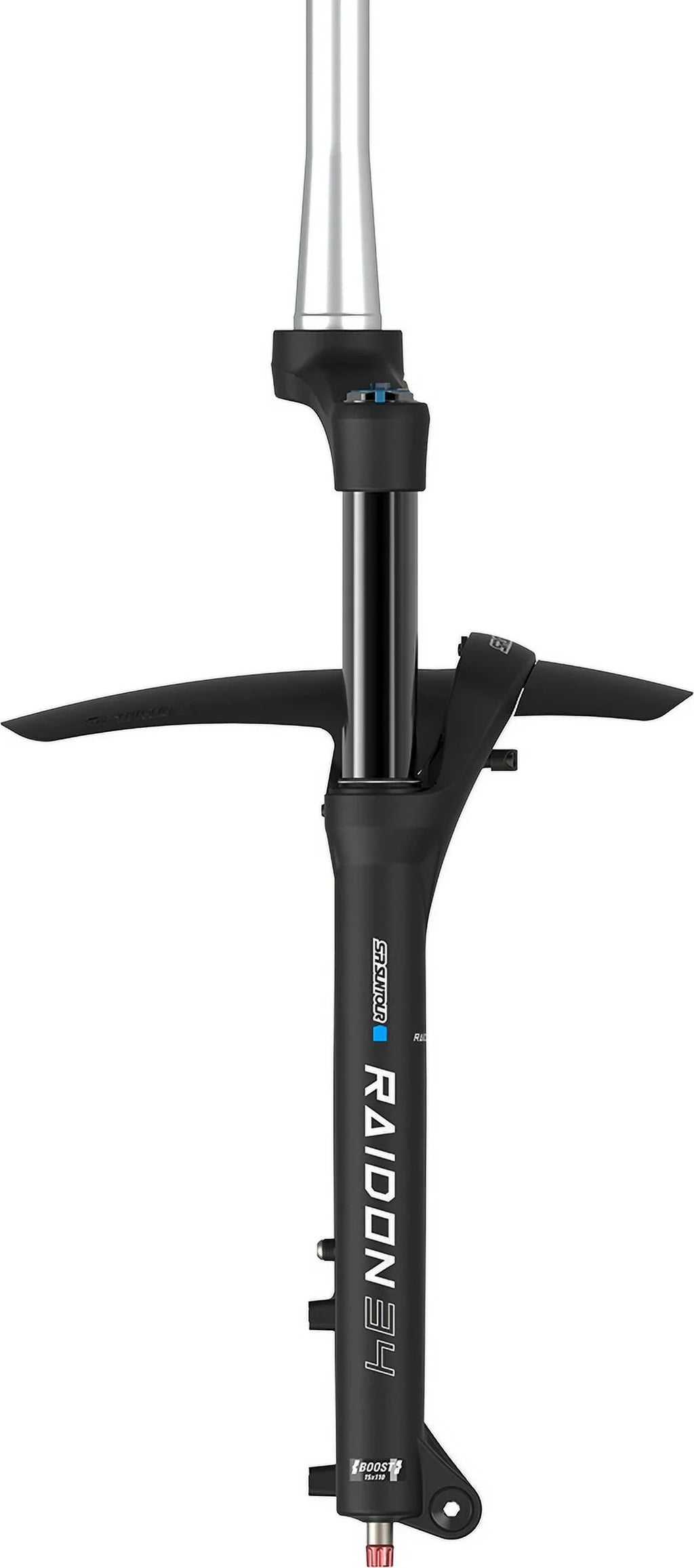 Fork (BOOST: (Manual) Air Bicycle RAIDON34 SUNTOUR 29" SR 110X15mm) Travel 120mm MTB Suspension Tapered