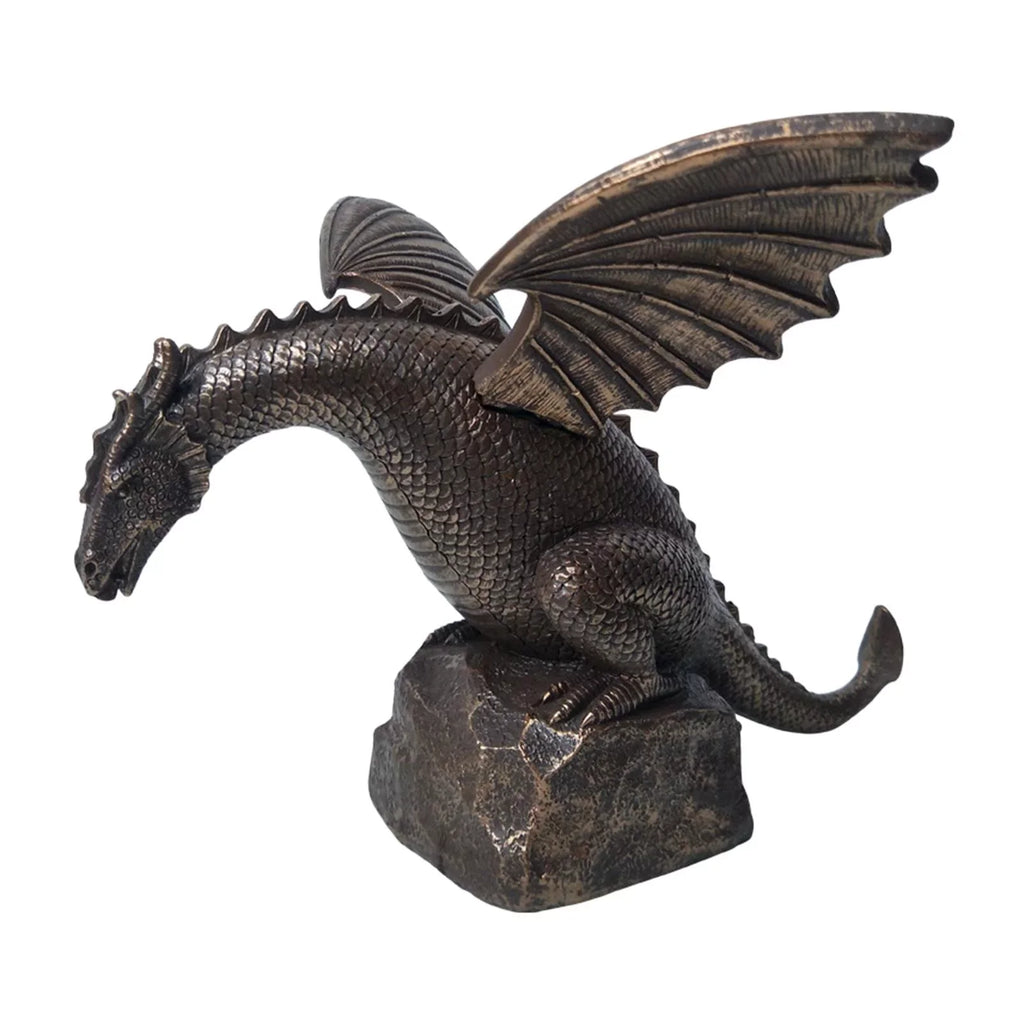 Shape Sculpture, Garden Decor Sculpture Outdoor Creative fountain Decorative Waterscape Statue Dragon Dragon Decoration