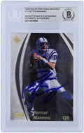 Fanatics Beckett Colts Authentic 1998 - Manning Authenticated Witnessed Card Certified Indianapolis Autographed Fanatics #73 #/5000 Collector's Edge Peyton Rookie Masters