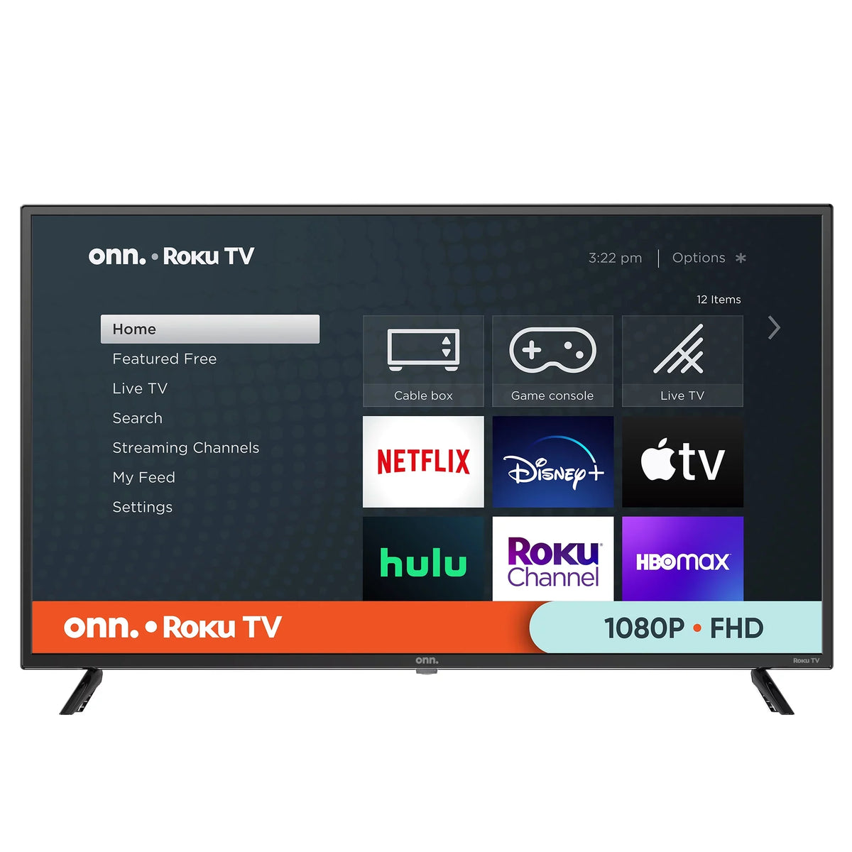 FHD (1080P) Class Roku TV 40” (100097810) LED onn. Smart