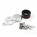 System Sportster XL883 Silver Harley-Davidson XL1200 1988-2015 Filter in Cleaner for Intake Kit Air