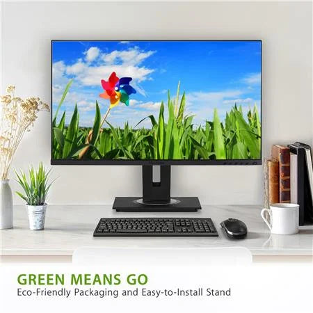 Ergonomics Office HDMI, USB Docking Degree C Integrated Monitor and 3.2, and for Inch 4K RJ45, VG2756-4K Port 27 ViewSonic 40 with Home Display Tilt IPS