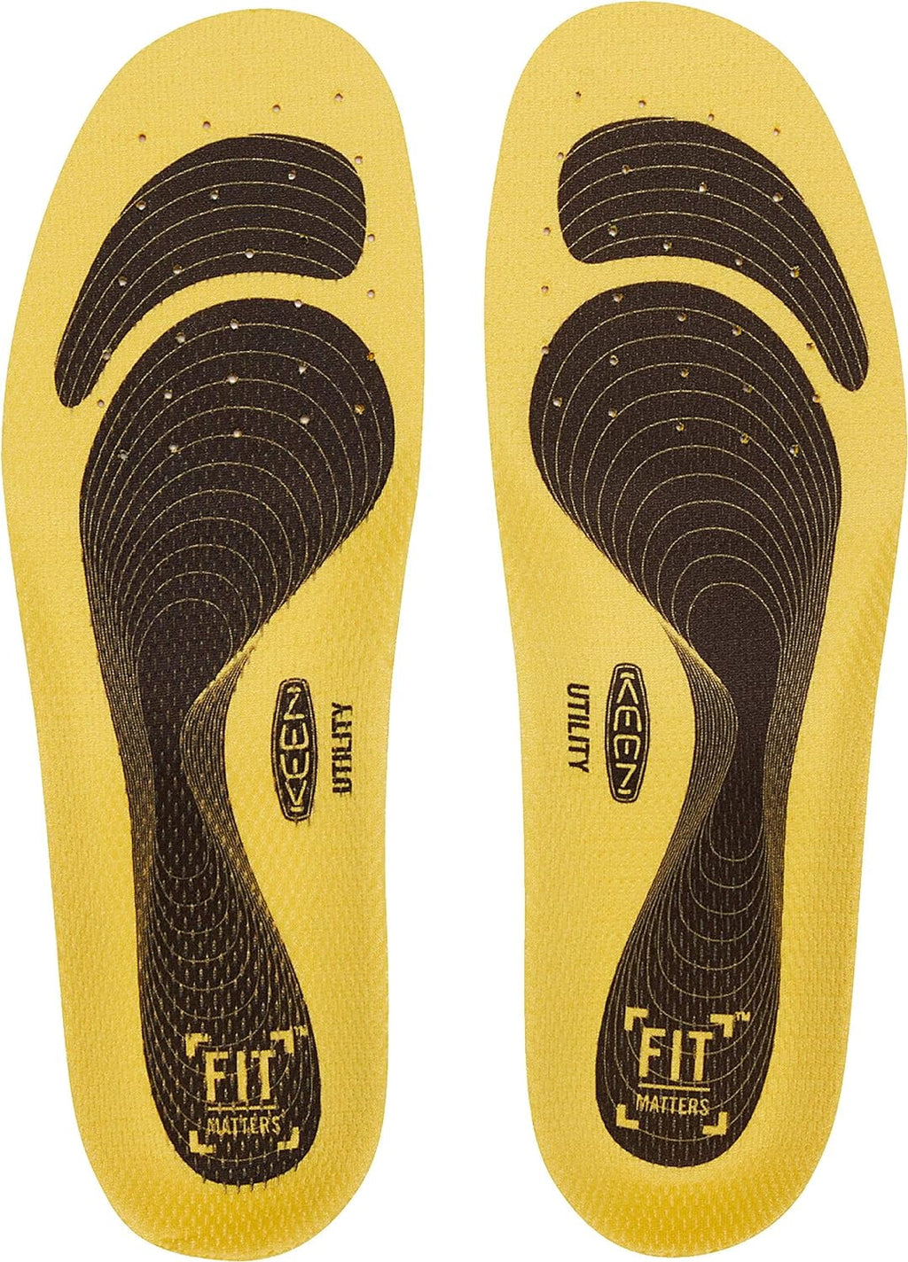 K-10 Support in Insole with for Arch Neutral Yellow Work L KEEN Replacement Utility Mens Pad Boots Heel