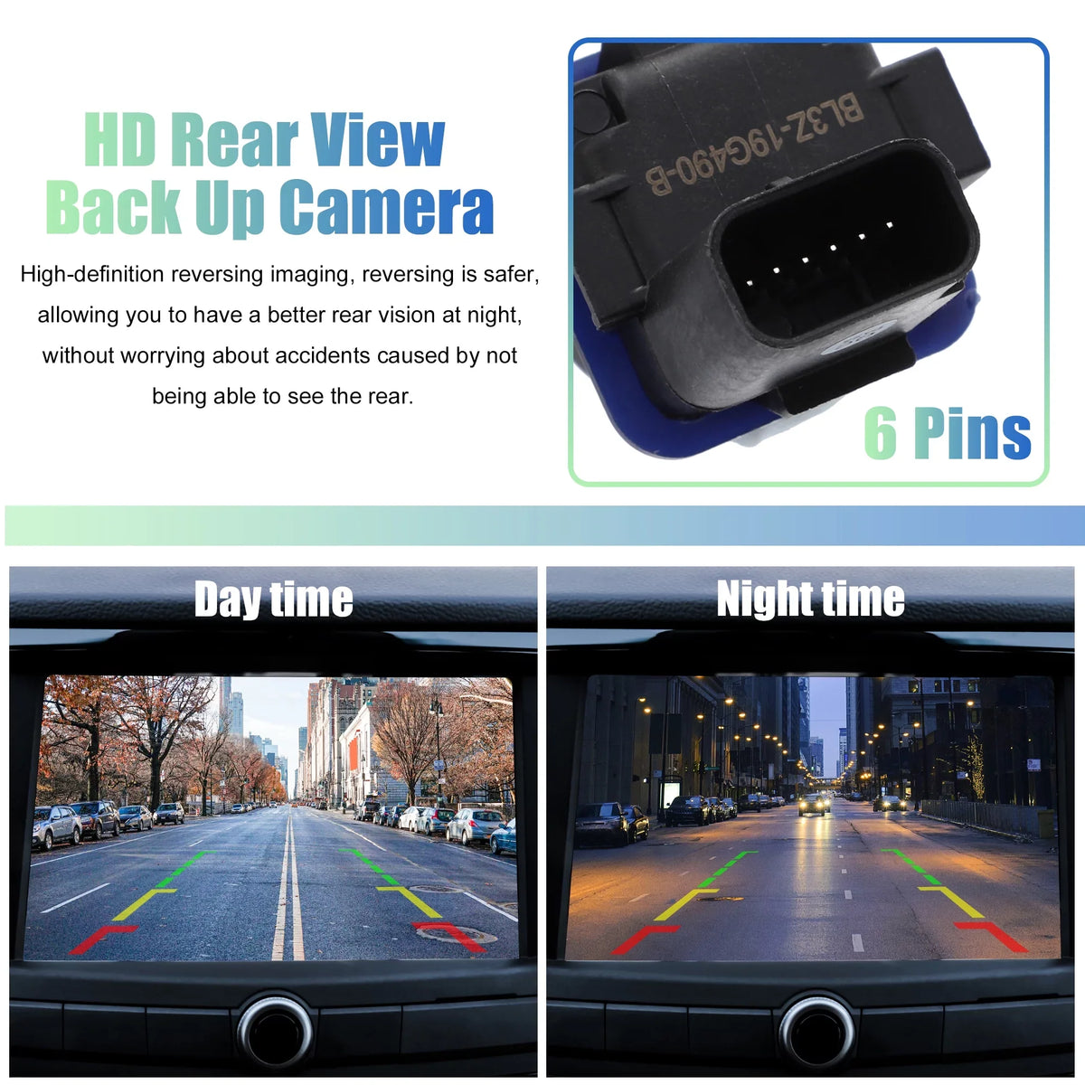 Camera for Back BL3Z-19G490-B Up F-150 for Ford Backup 2011-2014 Ford for Parking Rear Reverse Camera Mustang View Car