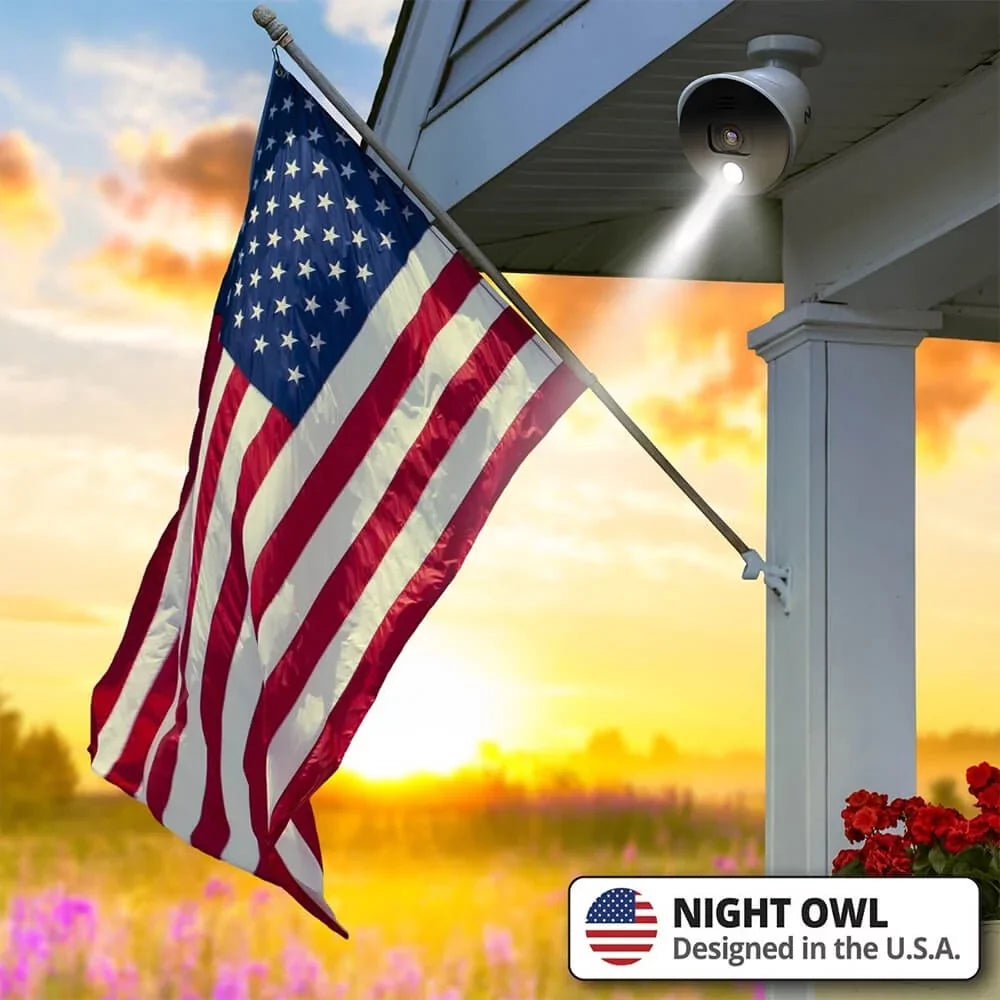 x Channel BTD2818LSA 8 Series 1080p Owl & with Cameras Audio DVR Night Light Bluetooth BTD2 1080p 8