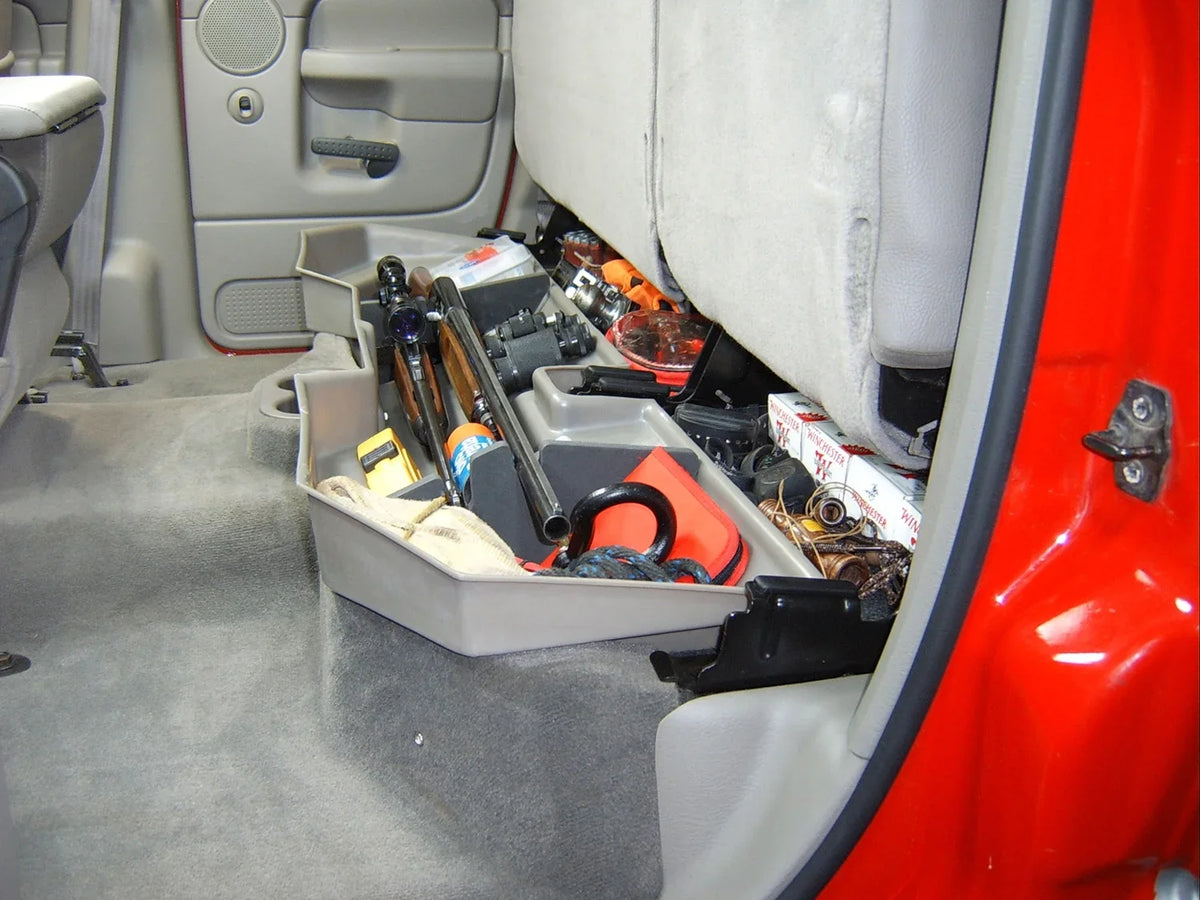 select: Ha Seat CARRIER 1500 RAM Du Storage DODGE 2013-2022 Fits Unit Under 2002-2012 CARGO 30017 1500, RAM