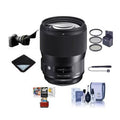 Kit, Bundle Tether, Sony , HSM ART f/1.8 Filter Flex 82mm Lens Lens Software E, DG 135mm Shade, Cleaning Lens Kit Kit, Mac with Cap for ProOptic Wrap, Lens