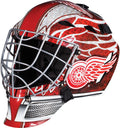 Red Full-Size Wings Goalie Replica Sports Mask Franklin Unsigned Detroit