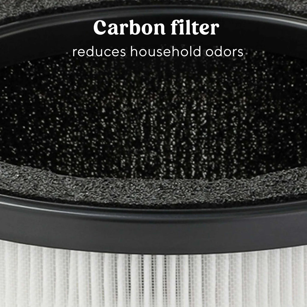Dust of Desktop for Allergens 99.7% Bionaire 360 Filter and Carbon Removes Filter, and Mini,