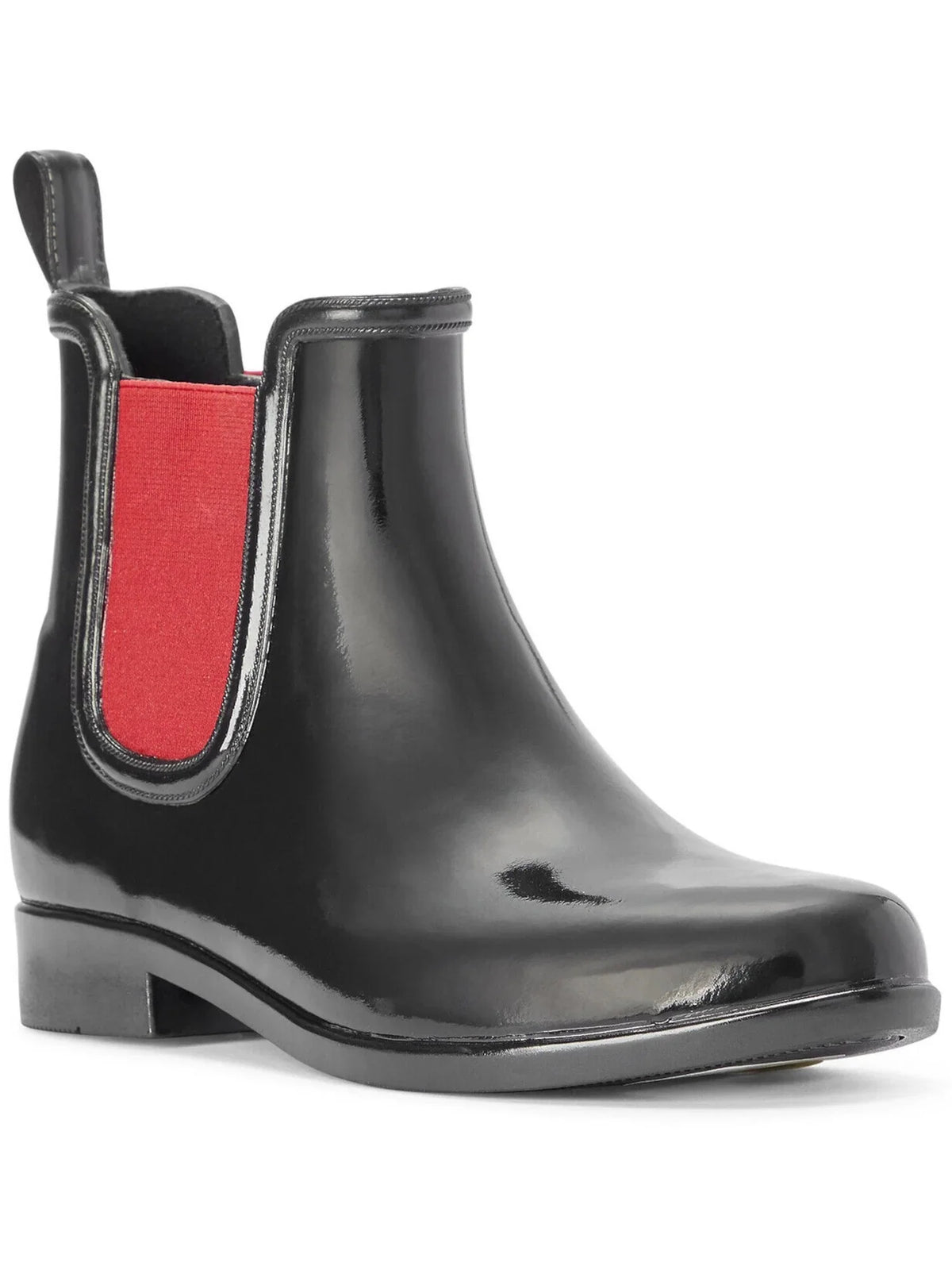Toe B Heel Womens Block Boots Insole Pull Goring LAUREN Tally RALPH Removable Logo Rain Tab LAUREN 6 Round