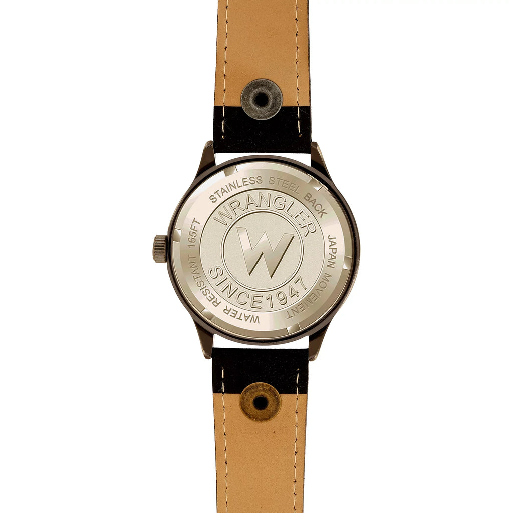 Blue 40mm Dial, Wrangler Watch Strap