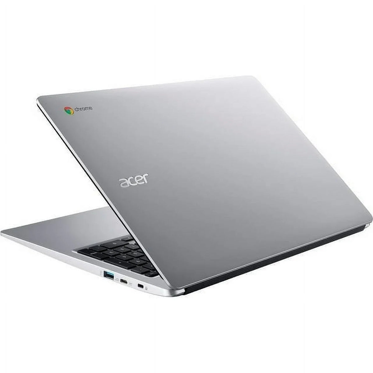 Celeron Intel 64GB + Mazepoly Silver Restored Accessories 315 OS, 15.6" N4020, eMMC, Chromebook Chrome Display Laptop, Acer HD LPDDR4, 4GB