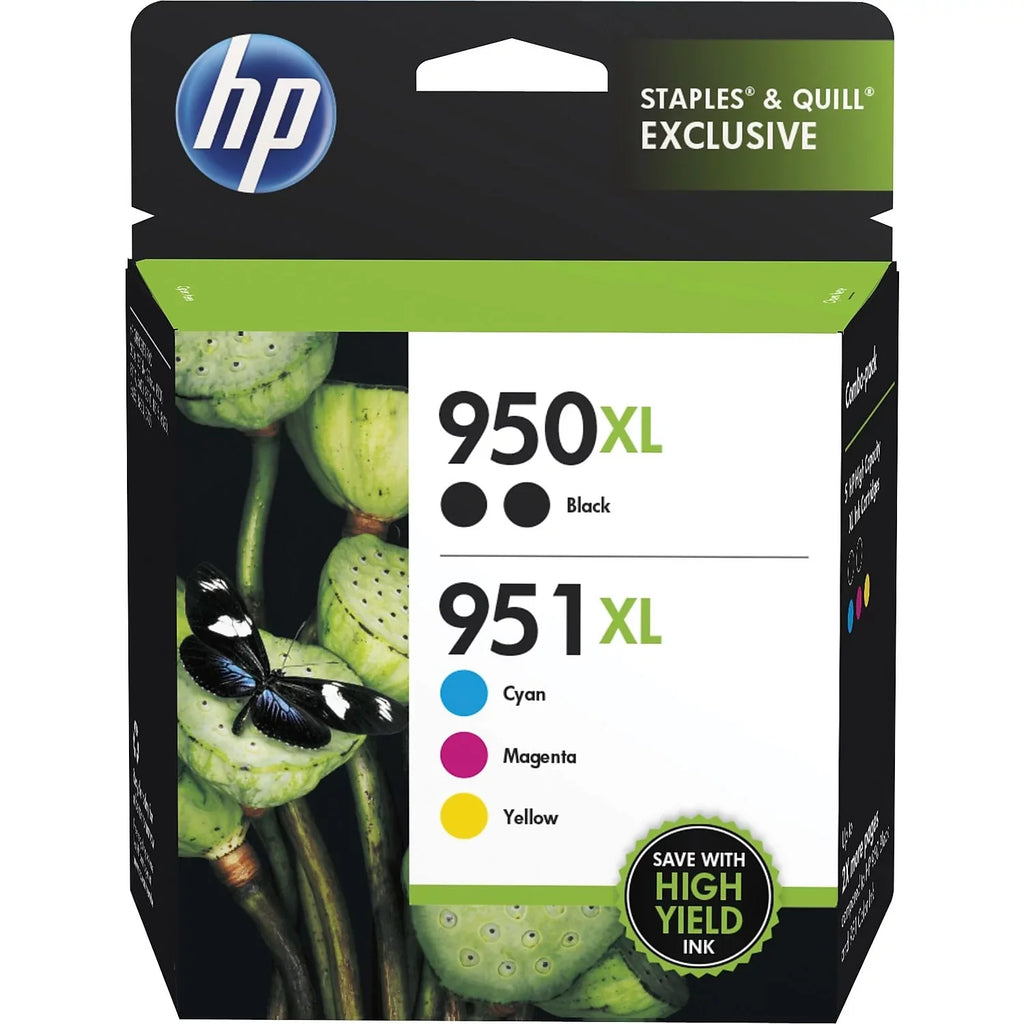 Yellow HP 1148583 Cyan Magenta 951XL/950XL