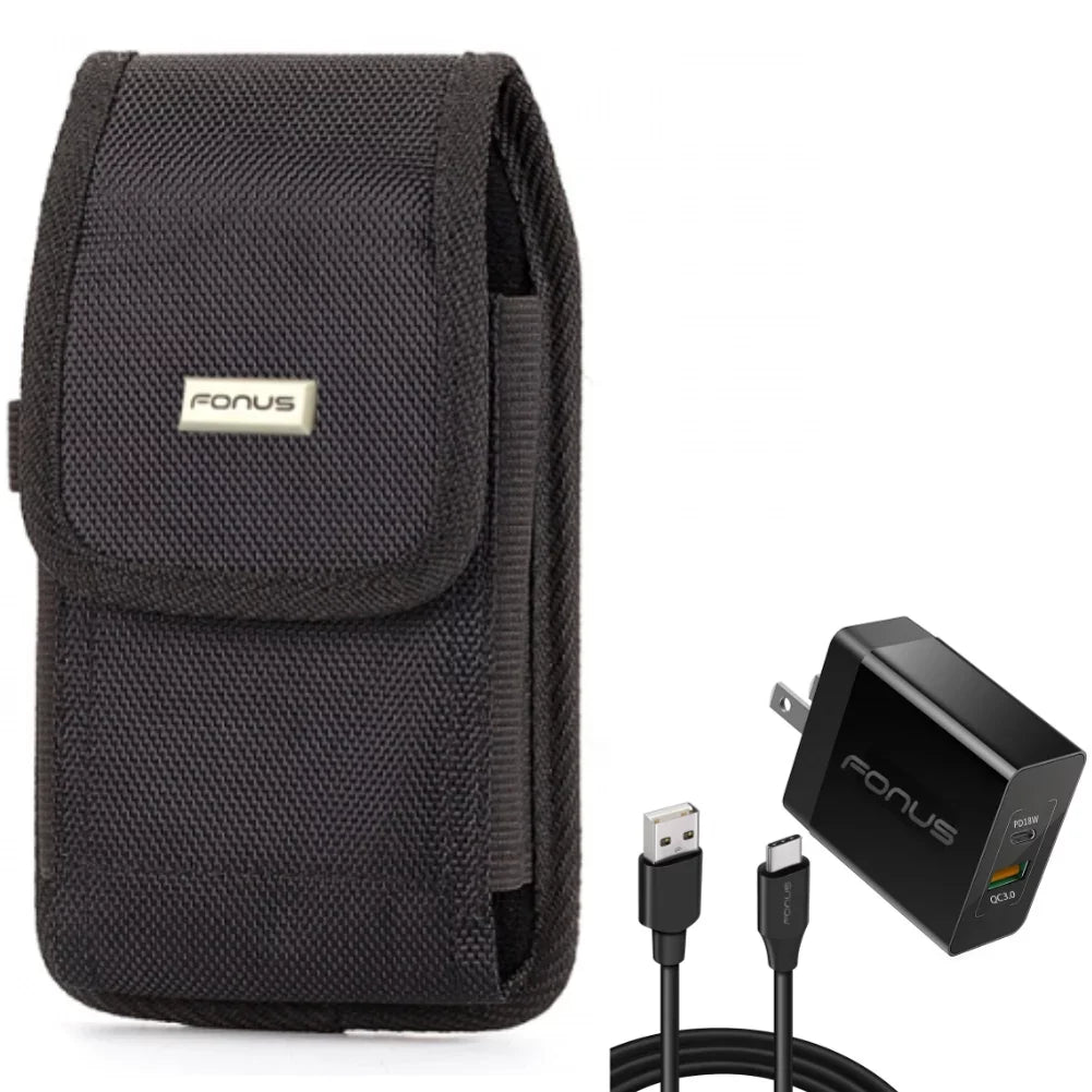 w Long A30s 36W Sonim A52 XP8 Clip 5G Type-C Swivel Home A11 for - Charger Galaxy Fast Holster 6ft 5G PD A33 A20 A12 Case Belt 5G Cable II 5G A51 - A50 Sony Xperia 5 Samsung