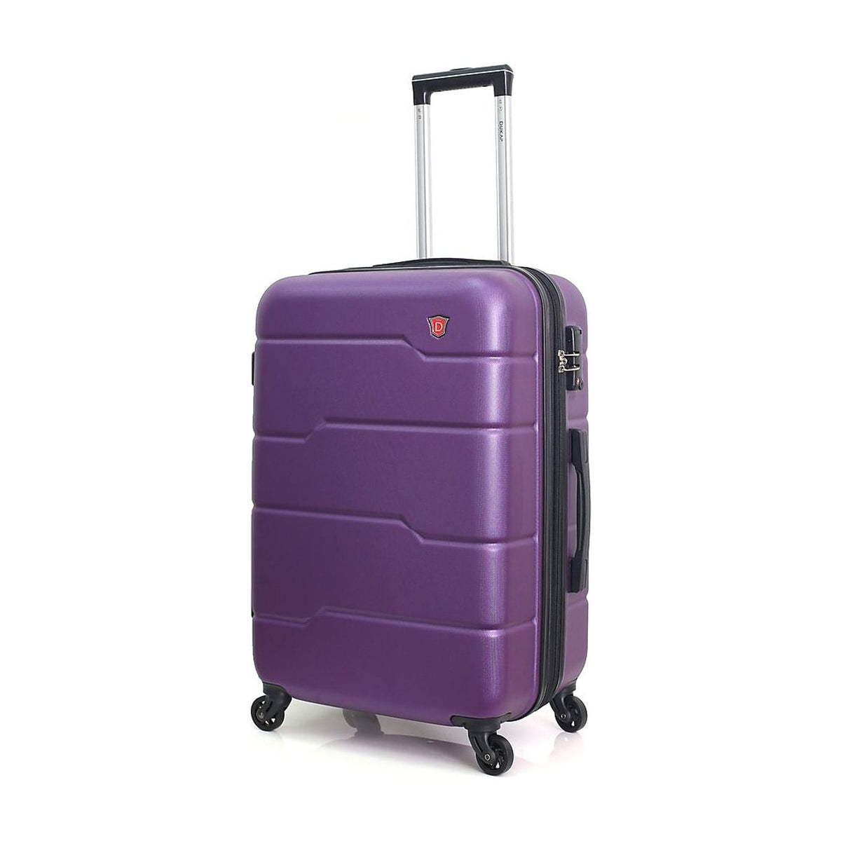 Plastic Purple DUKAP (DKROD00S-PUR) RODEZ Carry-On Luggage