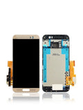 For Replacement LCD Plus Assembly (Gold) M9 Compatible With Frame HTC