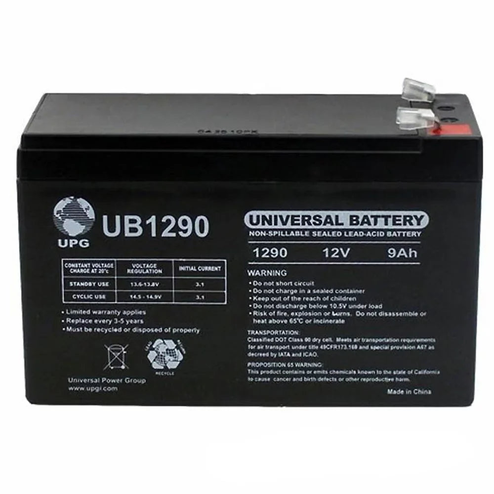 Fits Vexilar BATTERY Sealed Aqua Vu 9Ah 12VOLT Marcum 12V