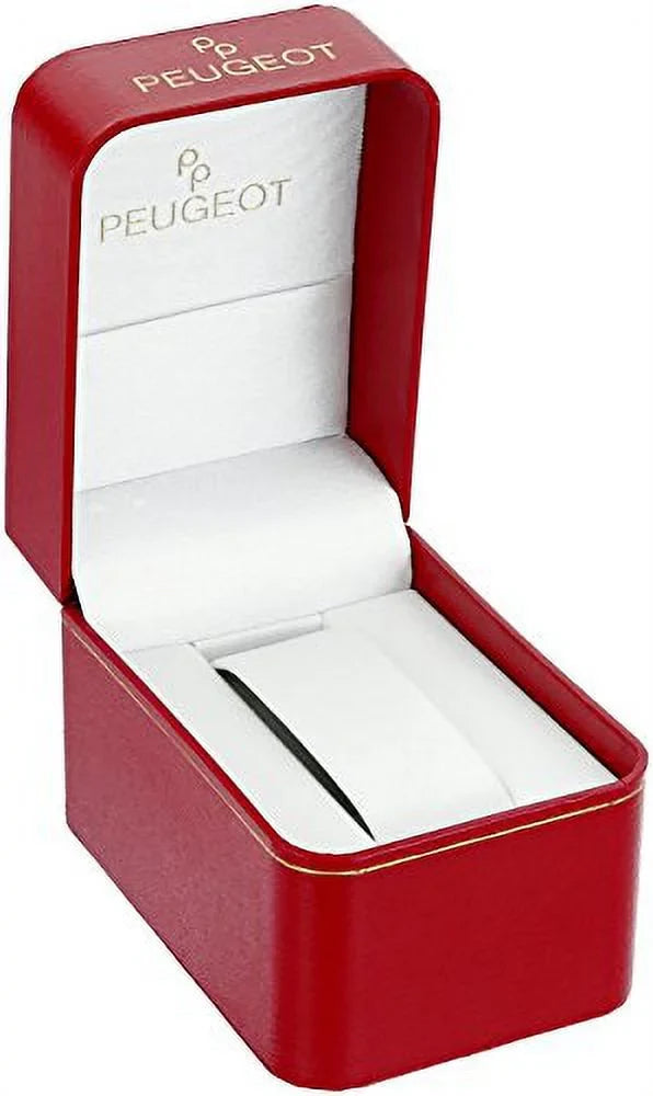 Oversized All Watch Silver Crystal 7075S Link Bracelet Metal Peugeot Women's with Bezel Swarovski Boyfriend