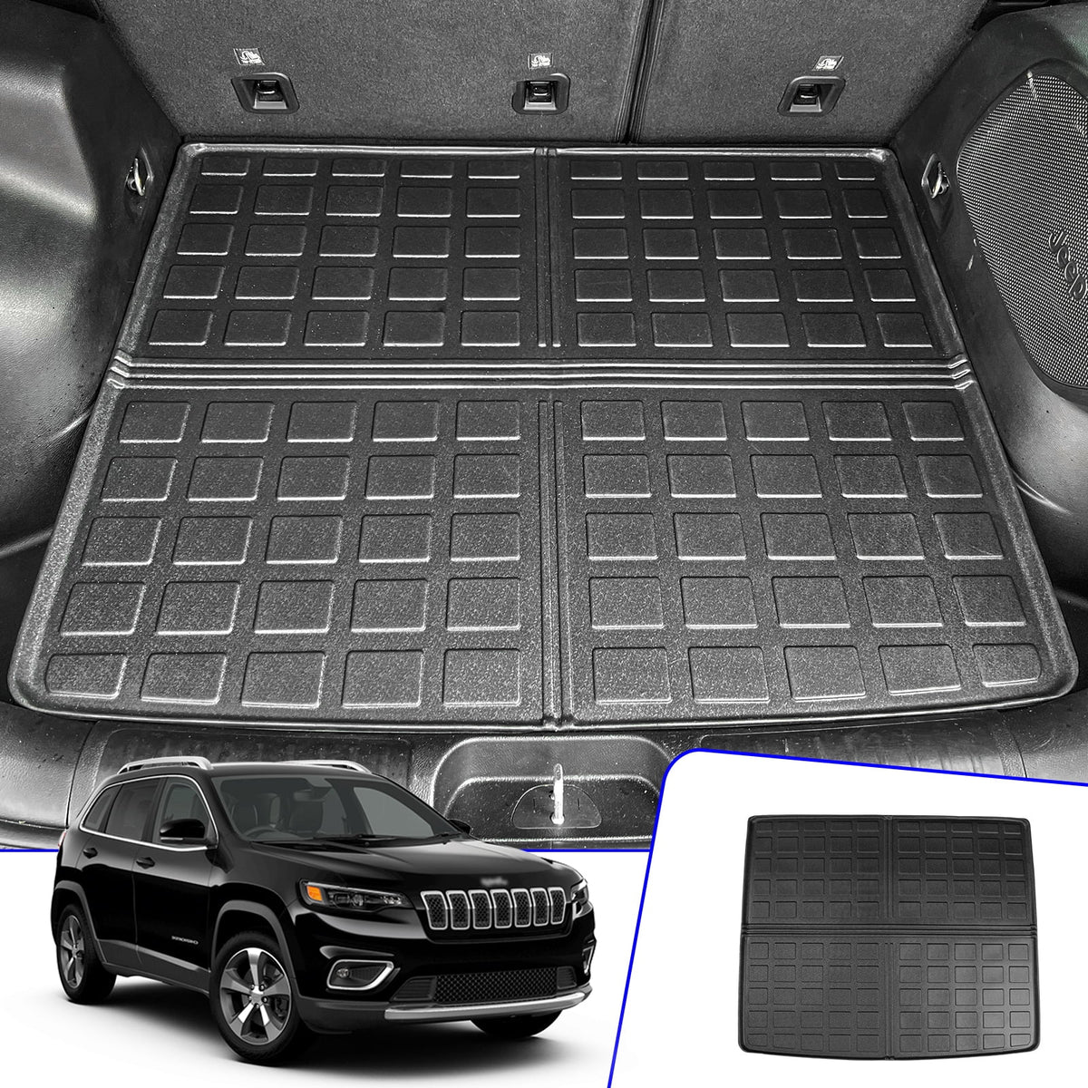 Cherokee Fit Jeep Cherokee Trunk Jeep 2019-2023 Trunk Mat Liner 2022 Cargo Liner Accessories