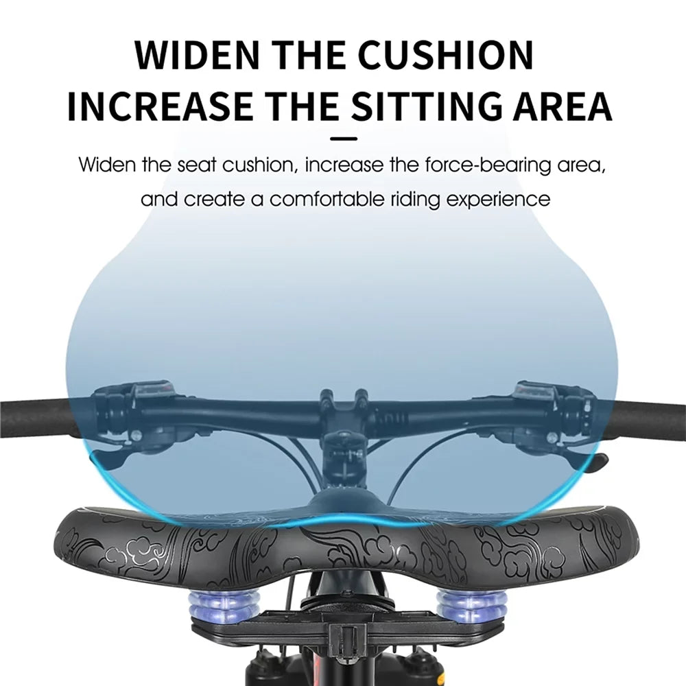 Pad Cushion Saddle Seat Bike Waterproof BIKING Road Women MTB Women Men Men Waterproof WEST Saddle WEST Saddle Saddle,Bike Wide