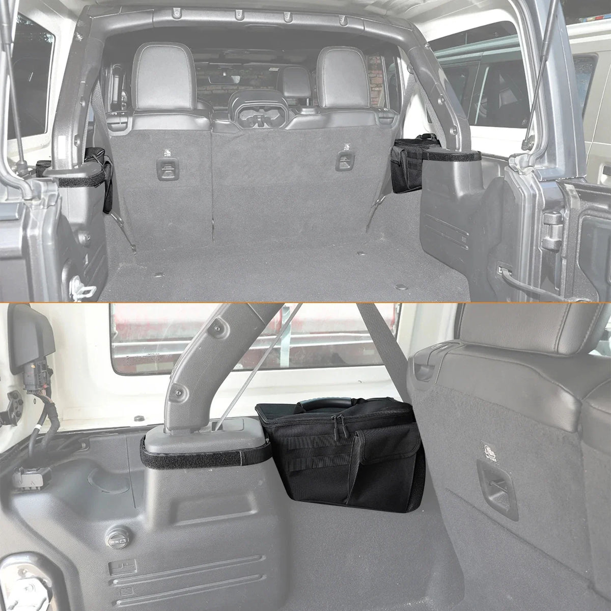 4 Bag Organizer Accessories Jeep Interior Tool JK Stowing for Doors Car JL Tidying 2007-2024 Tray Side